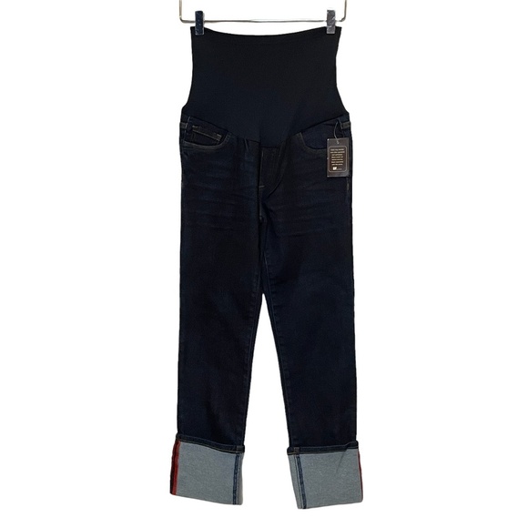 NWT Kut from the Kloth Cuffed Crop Maternity Jeans - Picture 1 of 3